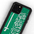Saudi Arabia Flag Distressed iPhone 12 Pro Waterproof Case